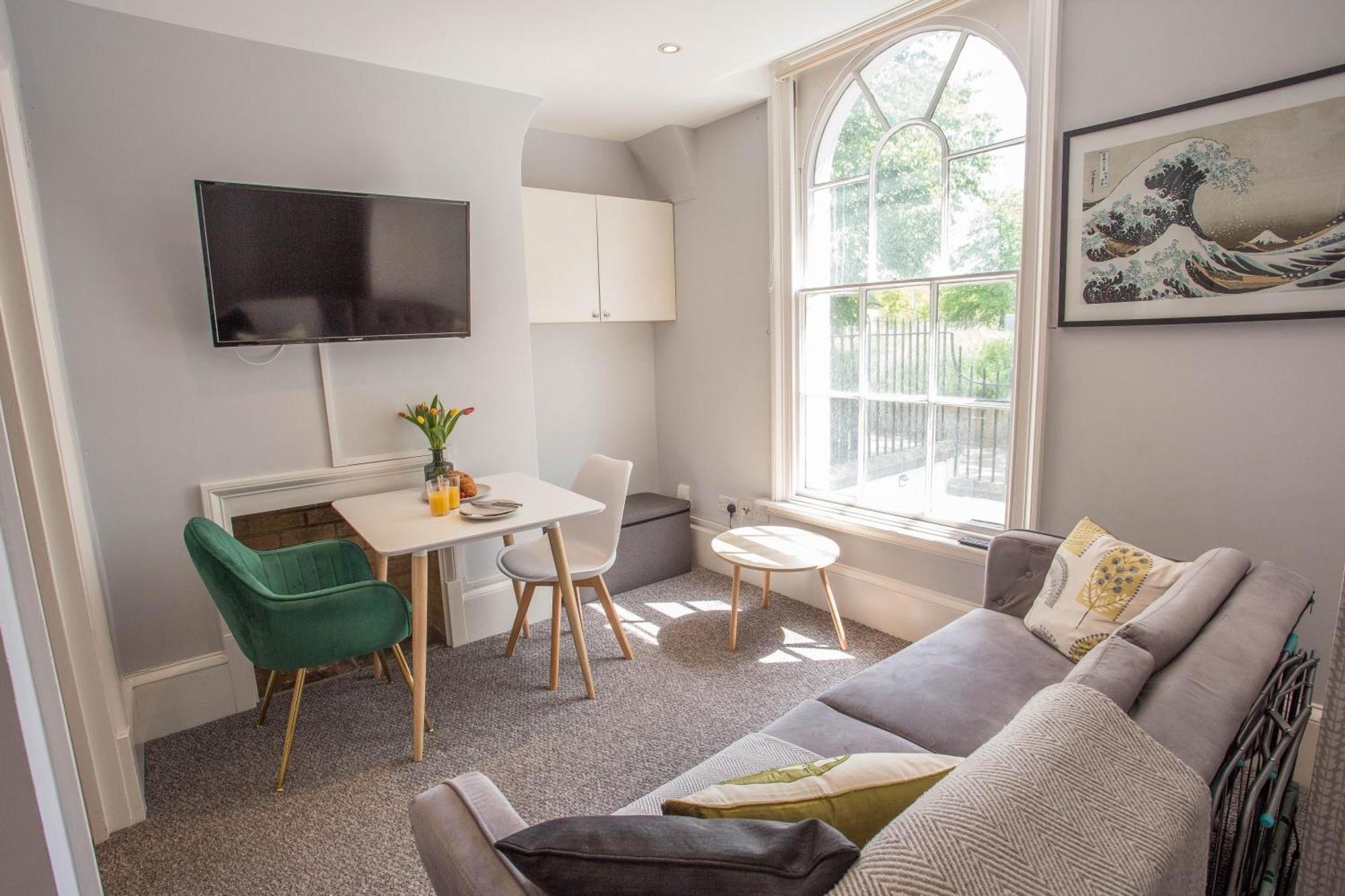 Cosy, Central Flat For Up To 4 With Park View Oxford Exterior foto